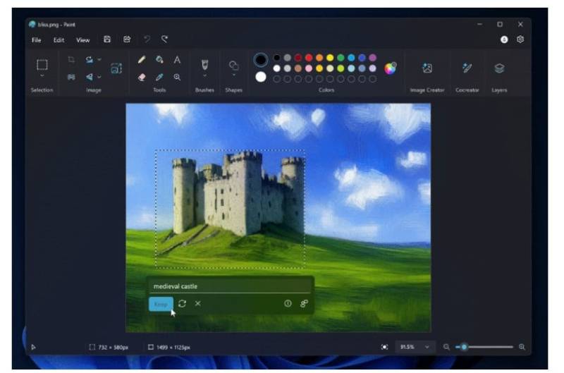 Microsoft brings Paint and Notepad back into fashion with AI