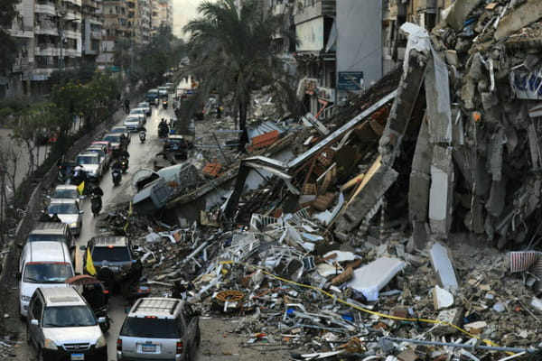 Thousands of Lebanese on the road home after the ceasefire between Israel and Hezbollah