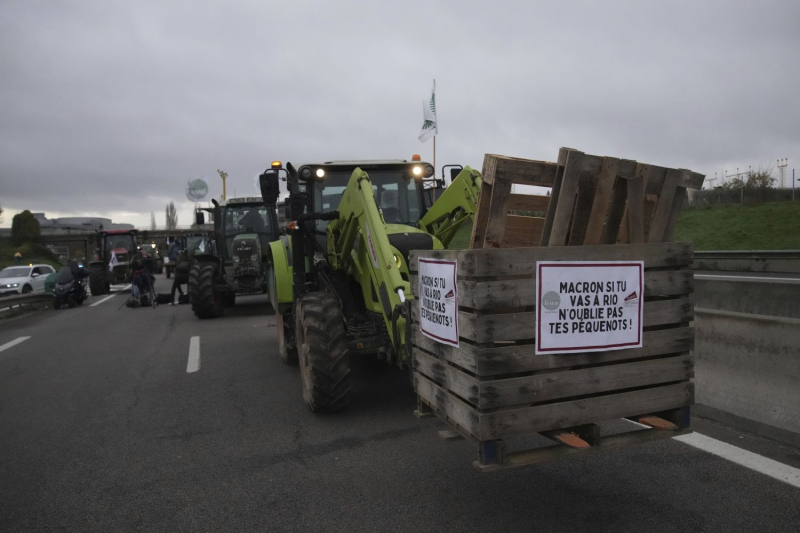 New outbreak of anger among farmers in France, fueled by an agreement with Mercosur