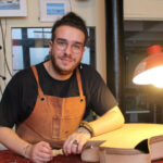 Sète luthier Maïk Chaland-Berthier combines artistic disciplines to design his guitars