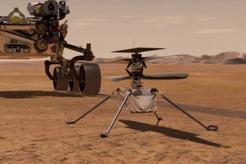 Behind the scenes of the first helicopter crash on Mars