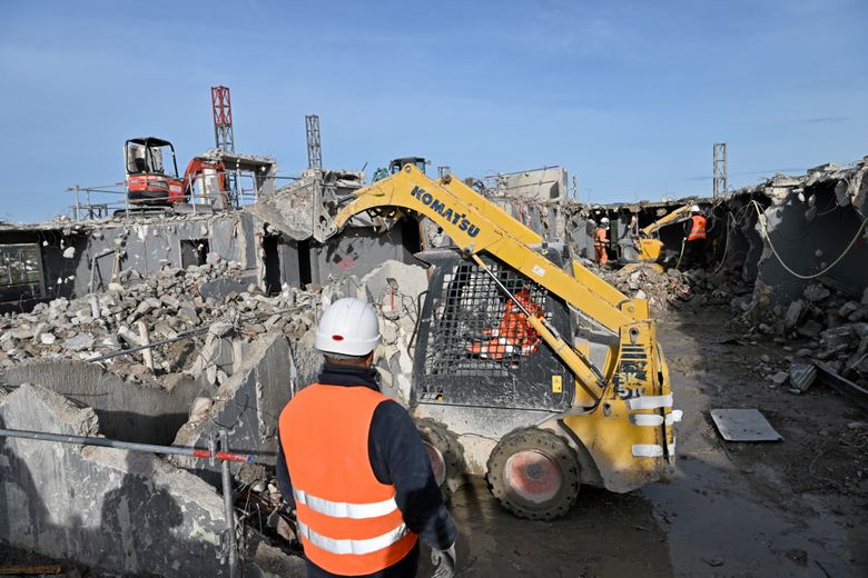 Un travail de fourmi au sommet : où en est-on de la démolition de la tour d’Assas à Montpellier