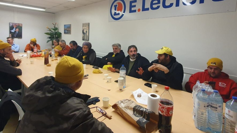 Farmers&#39; raid on the Méridienne area in Béziers and tension with the police