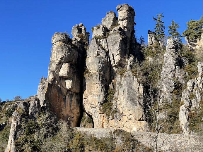 Lozère in winter (3/4): landing on the Méjean causse, this “island in the sky”