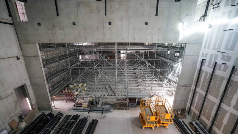 The future Nîmes "h2" congress center is revealed less than a year before its opening