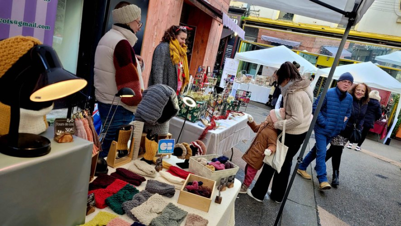 “Events like these can boost the Grand’rue”: the first Christmas market of the Vieil Alès association is underway!