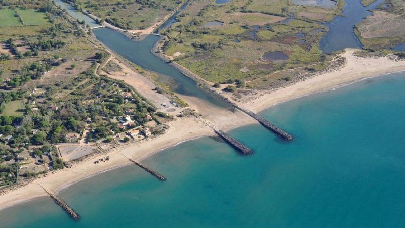 Between Agde and Vias, thousands of tons of sand removed from the Clôt channel