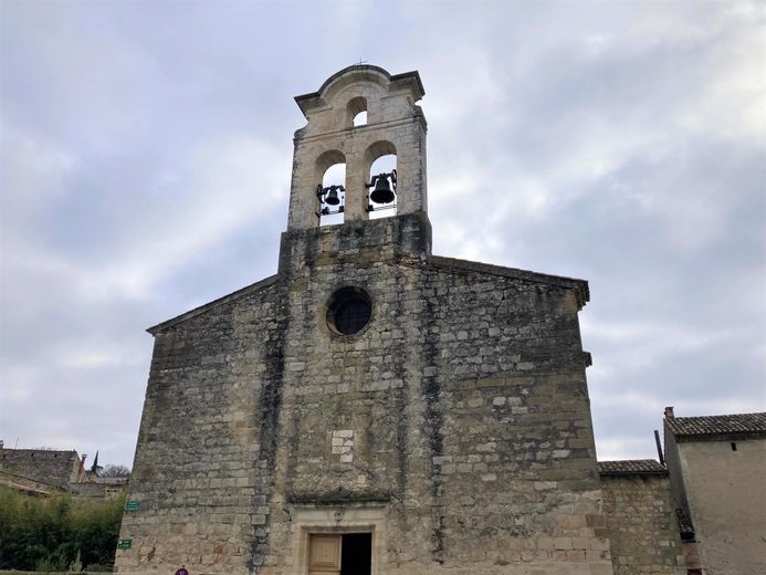 The heritage lottery, a helping hand to renovate the Russan church in Sainte-Anastasie