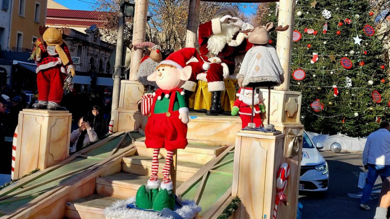 "It&#39;s very nice": a final magical burst in the streets of Alès city centre before Christmas Eve