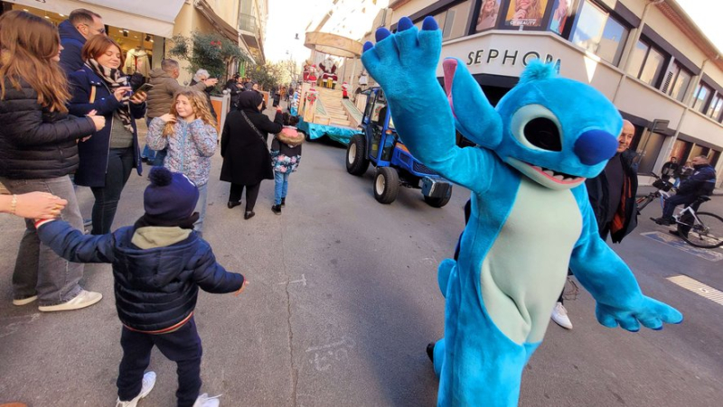 "It&#39;s very nice": a final magical burst in the streets of Alès city centre before Christmas Eve