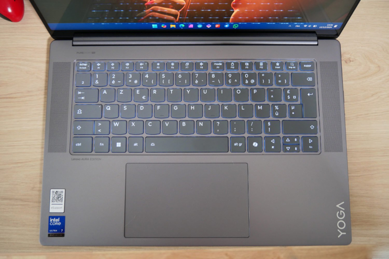 Test du Lenovo Yoga Slim 7i Gen 9 Aura Edition : un superbe outil de productivité