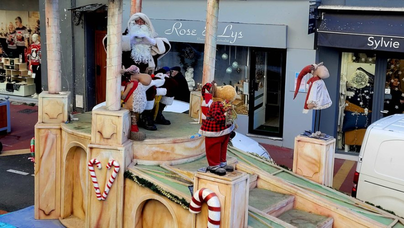 "It&#39;s very nice": a final magical burst in the streets of Alès city centre before Christmas Eve