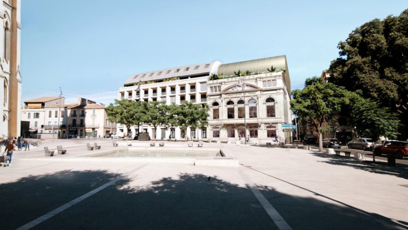 It is up to Rudy Ricciotti to build "the new beacon of Nîmes culture", the conservatory