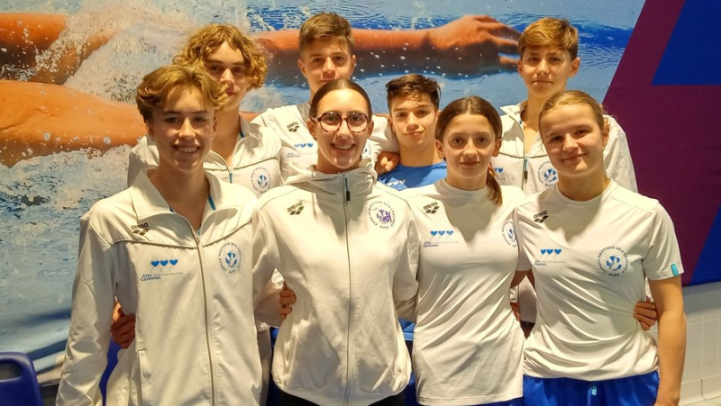 Swimming: Nîmes and Alès clubs brought back 11 medals from the French junior championships