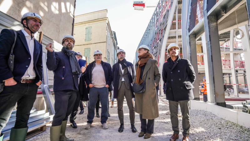 The future Nîmes "h2" congress center is revealed less than a year before its opening