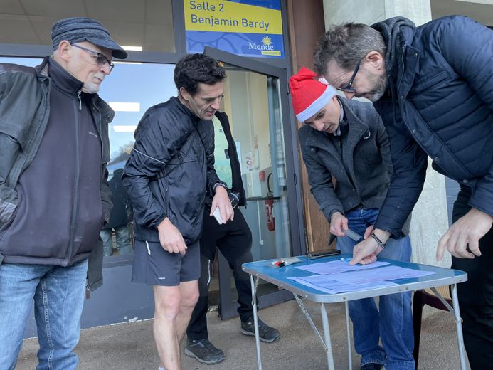 Col de Goudard, climb towards Chabrits, false flat of Casernes… 85 runners took on the Marvejols-Mende winter race and all its difficulties