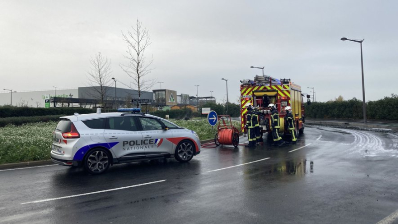 Farmers&#39; raid on the Méridienne area in Béziers and tension with the police