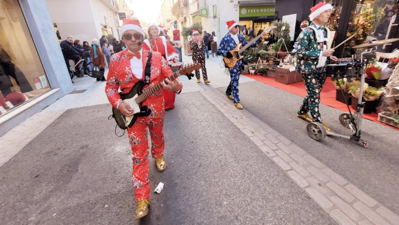 "It&#39;s very nice": a final magical burst in the streets of Alès city centre before Christmas Eve