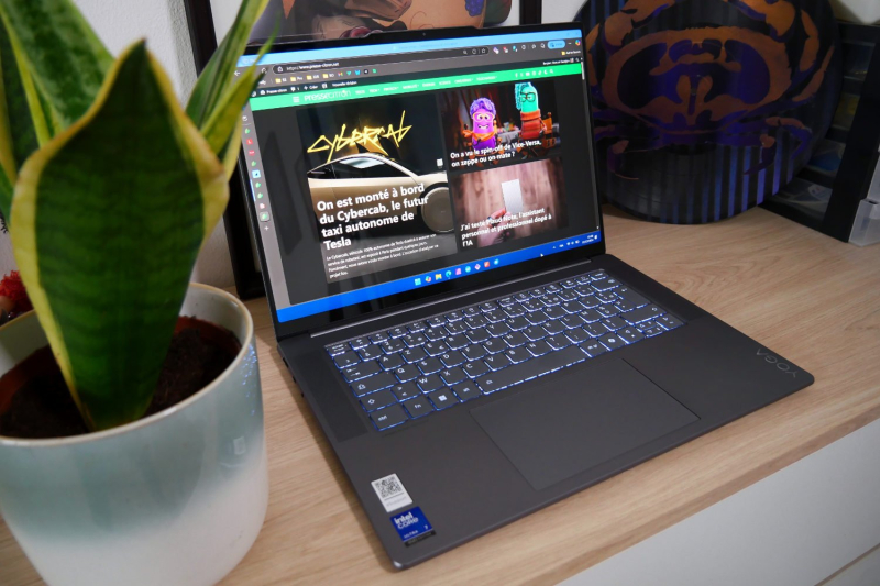 Test du Lenovo Yoga Slim 7i Gen 9 Aura Edition : un superbe outil de productivité