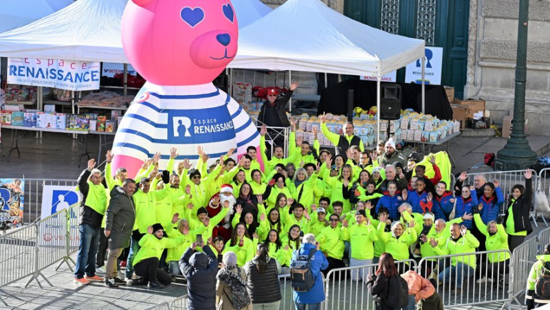 “It adds sparkle to their lives”: the Christmas spirit blows in Montpellier for 791 children