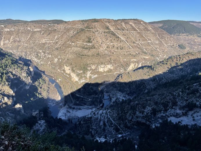 La Lozère en hiver (3/4) : atterrissage sur le causse Méjean, cette "île en plein ciel"