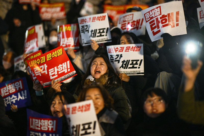 South Korean president faces impeachment after attempt to impose martial law