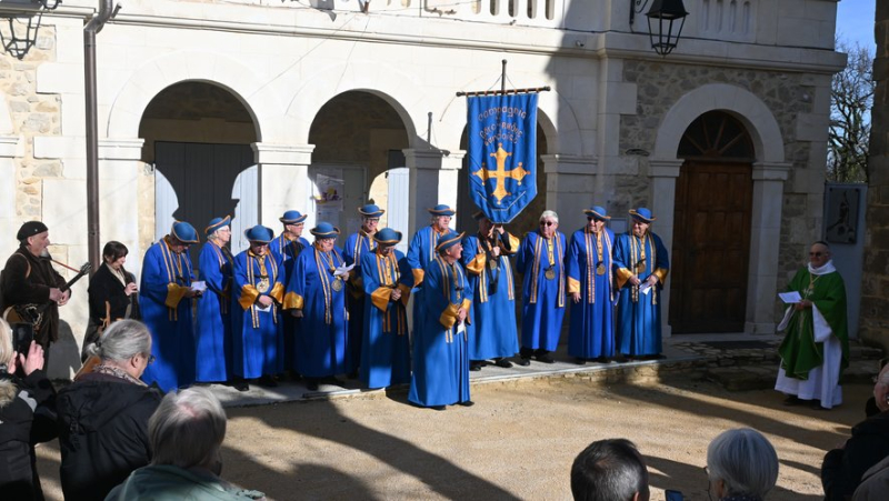 The Compagnie de la Côte du Rhône Gardoise offered a time of celebration and joy "in an anxious world" on the occasion of Saint-Vincent