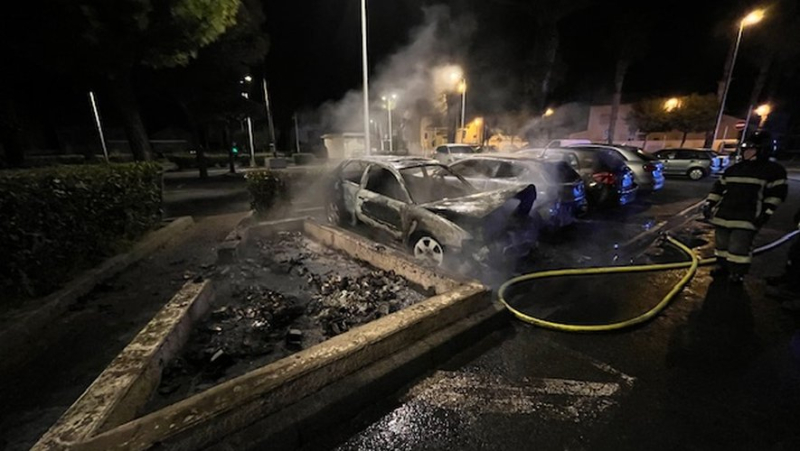 Cars set on fire in a Valras car park, the mayor expresses his anger