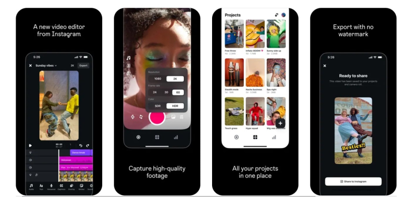 Instagram is banking on its new ‘Edits’ application to shake up CapCut