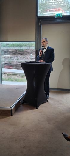 "Secularism is a framework that allows for emancipation and freedom": the strong words of the Grand Master of the Grand Orient of France on the occasion of his New Year&#39;s wishes in Nîmes.