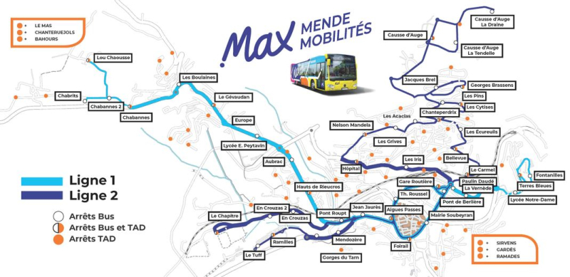 Max, the new Mende transport arrives: all the practical information for using it