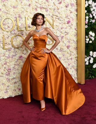 Demi Moore, Zendaya, Angelina Jolie… Les robes les plus époustouflantes des Golden Globes 2025 (Photos)