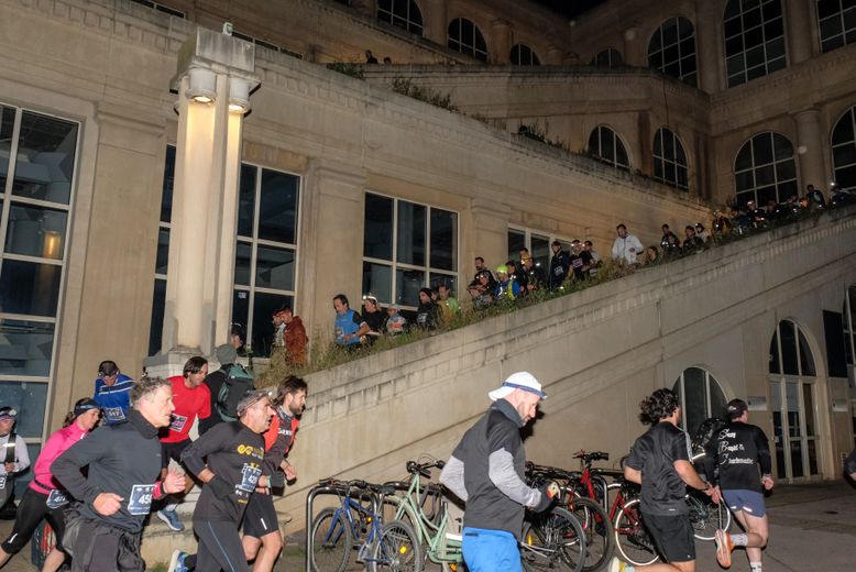 4,222 night runners with short and long strides for the Montpellier Urban Trail