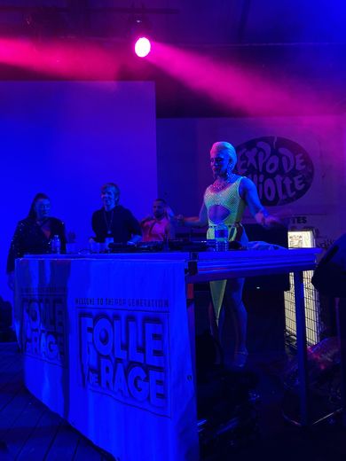 Ce dimanche, la Halle Tropisme était "Folle de rage" pour la première de l’année