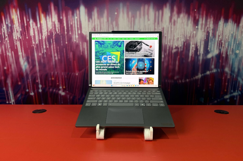 CES 2025: Lenovo unveils its unrollable laptop, why ?