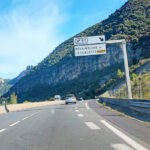 A car rolls over several times on the A75, on the descent from Pégairolles to l’Escalette