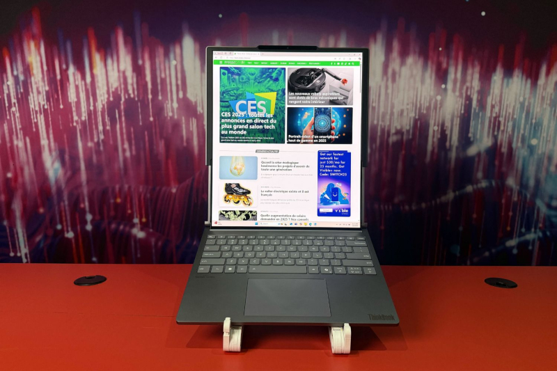 CES 2025: Lenovo unveils its unrollable laptop, why ?