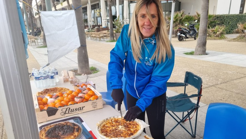 Runners motivated for the solidarity run for the victims of cyclone Chido in Mayotte