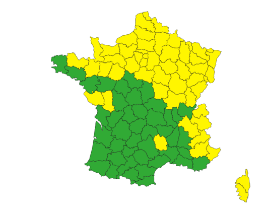 Weather: Between 7 and 15 cm of snow expected on Aubrac and the A75, Lozère and 52 other departments on yellow alert