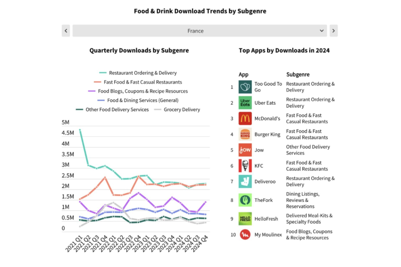 Despite the storms, TikTok stands out as the most downloaded app in France