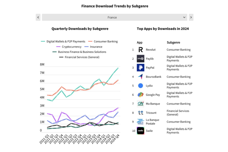 Despite the storms, TikTok stands out as the most downloaded app in France