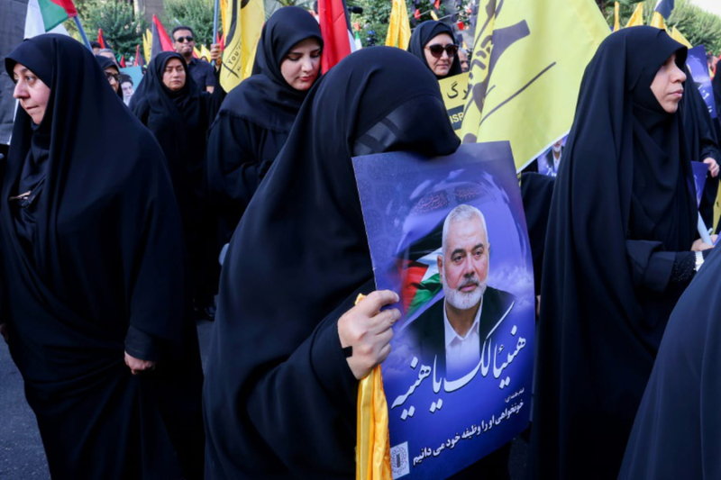 Funeral in Iran of Hamas leader Ismail Haniyeh, killed in an attack attributed to Israel