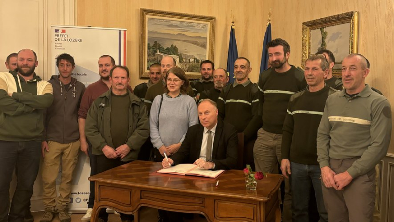 "It&#39;s also a message to all breeders": Lozère has five new wolf hunting lieutenants