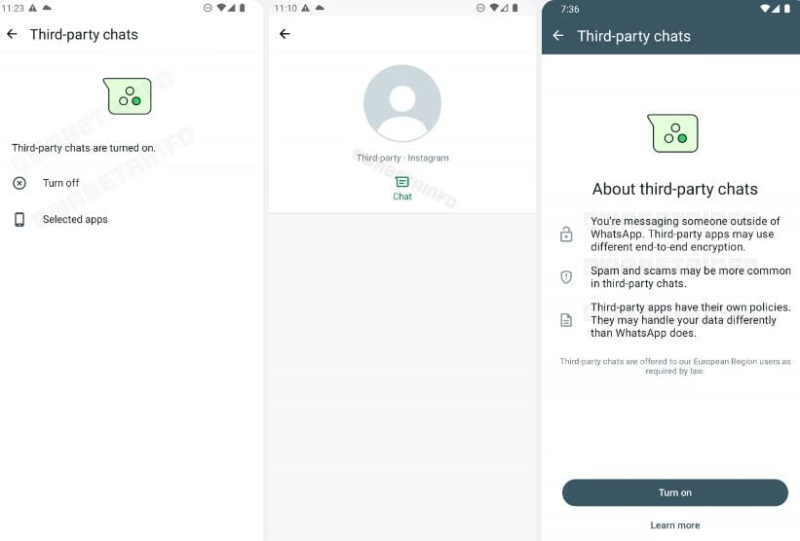 WhatsApp opens up to third-party applications in Europe!