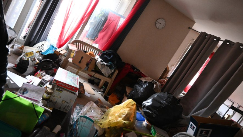 After months of unpaid rent, a woman from Bagnolse gets her apartment back "filled with rubbish, waste, bin bags"