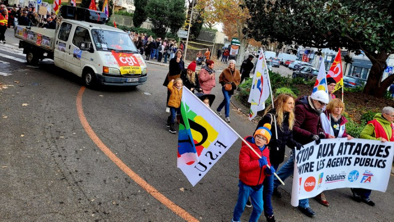 Inter-union mobilization in Cévennes: "Sick civil servants are not guilty, but victims"