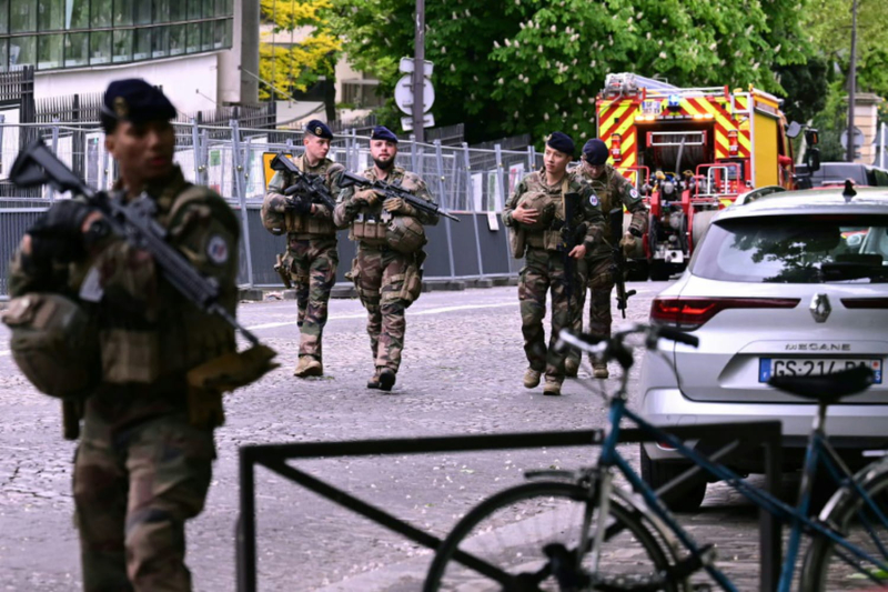 A man arrested and taken into police custody after entering the Iranian consulate in Paris