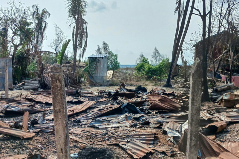 Burma: in a destroyed city, the heavy price to pay to defeat the junta