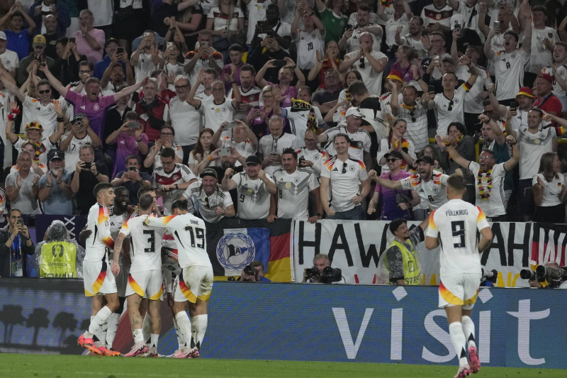 EURO 2024. Germany - Denmark: Germany goes into the quarter, the match summary