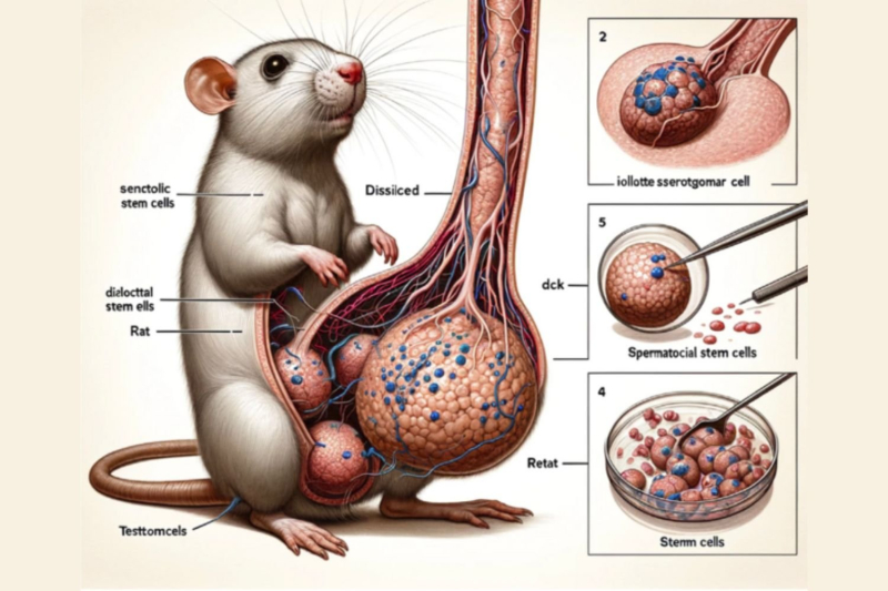 AI: the image of a rat with a giant penis published by mistake in a scientific magazine